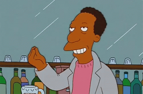 Chef Kiss by Carl from 'The Simpsons'