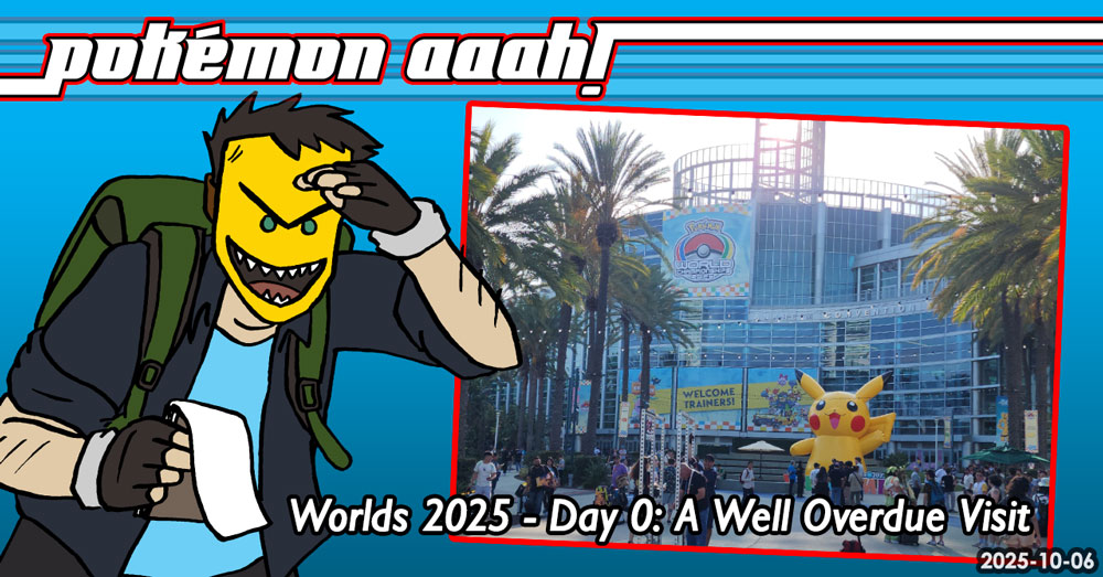 Worlds 2025 - Day 0: A Well Overdue Visit